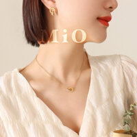 Bộ trang sức titan CDE Bộ trang sức bạc đính đá Bộ trang sức mạ vàng đính Vòng tay đôi khảm đá bling