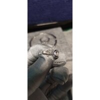 Bộ trang sức vòng, nhẫn, bông tai 1 hột chủ to cá tính