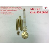 Bộ trang trí đồng hồ quả lắc cây cỡ nhỏ hàng đẹp -Đồng Hồ Thanh Hùng