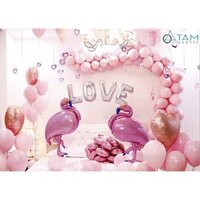 Bộ trang trí tỏ tình cầu hôn chữ LOVE 2 chim hồng hạc NO.6700 tttm