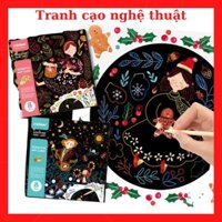 Bộ tranh cạo nghệ thuật Mideer - Đồ chơi trí tuệ - Đồ chơi giáo dục
