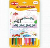 Bộ tranh cát màu phương tiện giao thông K-501