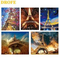 Bộ Tranh Sơn Dầu 40x50cm Tự Hoàn Thành