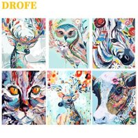 Bộ Tranh Sơn Dầu Trang Trí Tự Làm 40x50cm