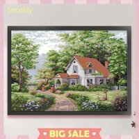 Bộ Tranh Thêu Chữ Thập 14ct 61X44Cm Bằng cotton Thân Thiện Với Môi Trường