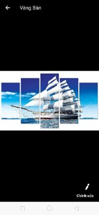 Bộ tranh thuyền buồm