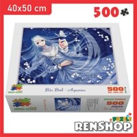 Bộ tranh xếp hình 500 mảnh ghép – Bảo Bình (40x50cm) - Tranh ghép hình cung Hoàng Đạo RenShop