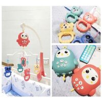 Bộ treo Nôi Cũi Phát Nhạc Tự Xoay Hình Con Vật Đáng Yêu Cho Bé Misan.HCM
