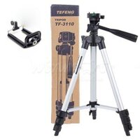 Bộ Tripod 3110 có 3 chân đỡ máy ảnh, điện thoại, máy quay phim mini