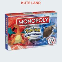 Bộ Trò Chơi Board Game MONOPOLY Cờ Tỷ Phú Phiên Bản Pokemmon Kanto Vui Nhộn Chất Lượng Cao COTYPHU-2