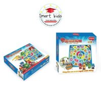 Bộ trò chơi cờ cá ngựa và cờ đua 2 in 1 Antona