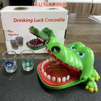 Bộ trò chơi Crocodile Drinking Game Khám Răng Cá Sấu uống rượu bia thú vị trên bàn nhậu dành cho nhóm bạn GUB-5
