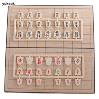 Bộ trò chơi Shogi cổ điển cờ vua Nhật Bản có bàn gỗ