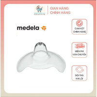 Bộ trợ ti mẹ medela thụy sĩ, hộp 2 núm ti, có bán lẻ 1 chiếc tách hộp, chất liệu silicon y tế an toàn cho trẻ