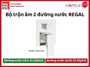 Bộ Trộn Âm 2 Đường Nước Regal Hafele 495.61.127