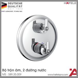 Bộ trộn âm điều nhiệt 2 đường nước Kyoto Hafele 589.35.009