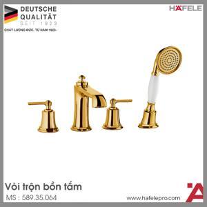 Bộ trộn bồn tắm 4-lỗ Kyoto Hafele 589.35.064