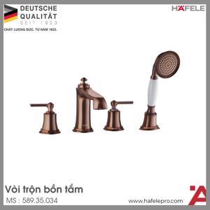 Bộ trộn bồn tắm 4-lỗ Kyoto Hafele 589.35.034
