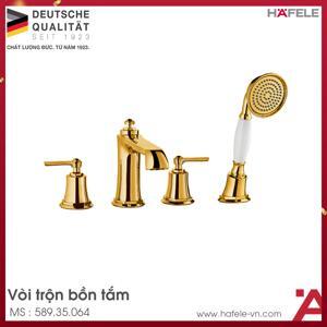 Bộ trộn bồn tắm 4-lỗ Kyoto Hafele 589.35.064