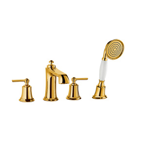 Bộ trộn bồn tắm 4-lỗ Kyoto Hafele 589.35.064