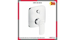 Bộ trộn bồn tắm âm tường Puravida Hafele 589.50.834