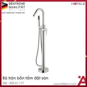 Bộ trộn bồn tắm đặt sàn Hafele Roots 495.61.177
