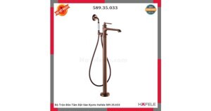 Bộ trộn bồn tắm đặt sàn Kyoto Hafele 589.35.033