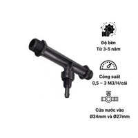 Bộ trộn khí Ejector khử sắt cho hệ thống lọc tổng DIY