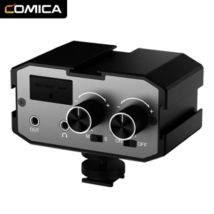 Bộ trộn micro cho máy ảnh Comica CVM-AX1