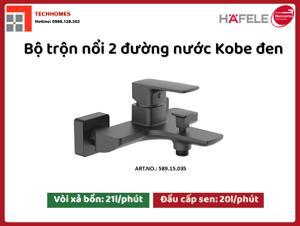 Bộ trộn nổi 2 đường nước Kobe đen 589.15.035
