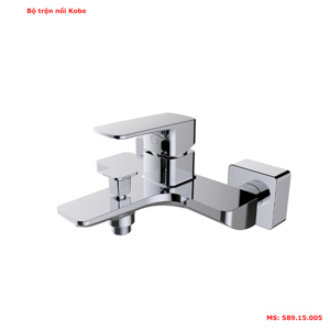 Bộ trộn nổi 2 đường nước Kobe chrome 589.15.005