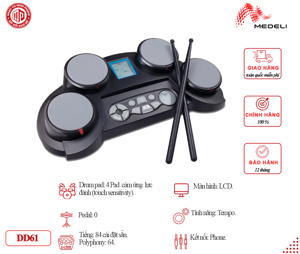 Bộ Trống điện tử Medeli DD61