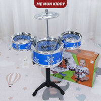 Bộ Trống đồ chơi cho bé Jazz Drum Toys house màu xanh