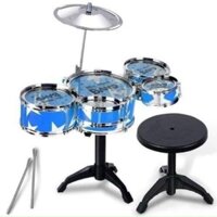 Bộ trống Jazz Drum cho bé 5 trống kèm ghế ngồi