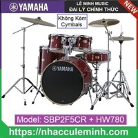 Bộ Trống Jazz Yamaha Stage Custom Birch SBP2F5 + Bộ Chân Yamaha HW780