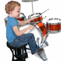 Bộ Trống Sôi Động Cho Bé Yêu Lớn, bộ trống jazz drum cho bé vui chơi CHO BÉ VUI CHƠI