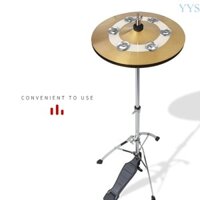 Bộ trống YYS Tambourine Jingled với trống chuyên nghiệp một hàng Hihat Tambourine