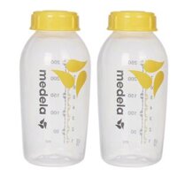 Bộ trữ sữa Medela (2 bình 250ml, Trắng)