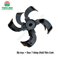 Bộ trục + Dao 7 khớp dành cho máy vun luống, lên luống