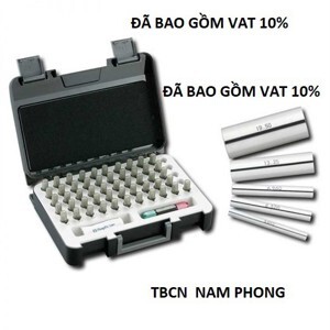 Bộ trục đo lỗ chuẩn bằng thép 51 cái Niigata AA-8A