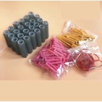 Bộ trục lô gai uốn phồng chân tóc