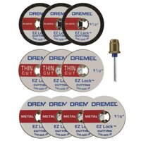 Bộ trục và 10 đĩa cắt 38 mm EZ Lock Dremel EZ688-01