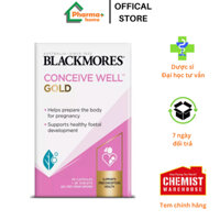 Bổ trứng Blackmores, tăng thụ thai blackmores Conceive Well Gold, 28 + 28 viên