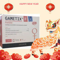 Bổ trứng Gametix F cải thiện chất lượng tế bào trứng, cải thiện khả năng rụng trứng và tăng tỷ lệ thụ thai ở phụ nữ