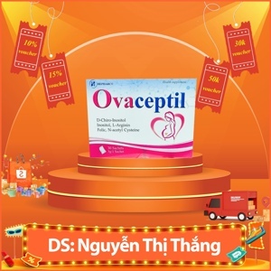 Bổ trứng hỗ trợ mang thai Ovaceptil