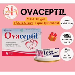 Bổ trứng hỗ trợ mang thai Ovaceptil