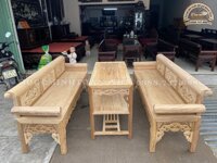 Bộ Trường Kỷ Gỗ Gụ Giao Mộc ( Cho A Hưng Ninh Bình)