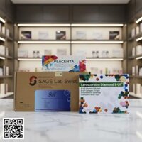 Bộ Truyền Trắng Da S8 SAGE Lab Swiss + Laroscorbine Diamond E-UF + Placenta Complex Từ Thụy Sĩ