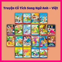 Bộ Truyện Tranh Cổ Tích Song Ngữ Việt Nam Và Thế Giới Cho Bé