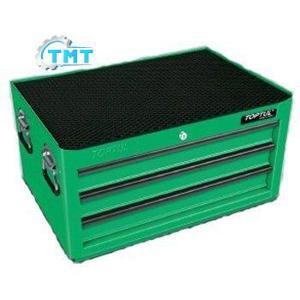 Bộ tủ 3 ngăn màu xanh bao gồm 70 chi tiết Toptul GW-07005
